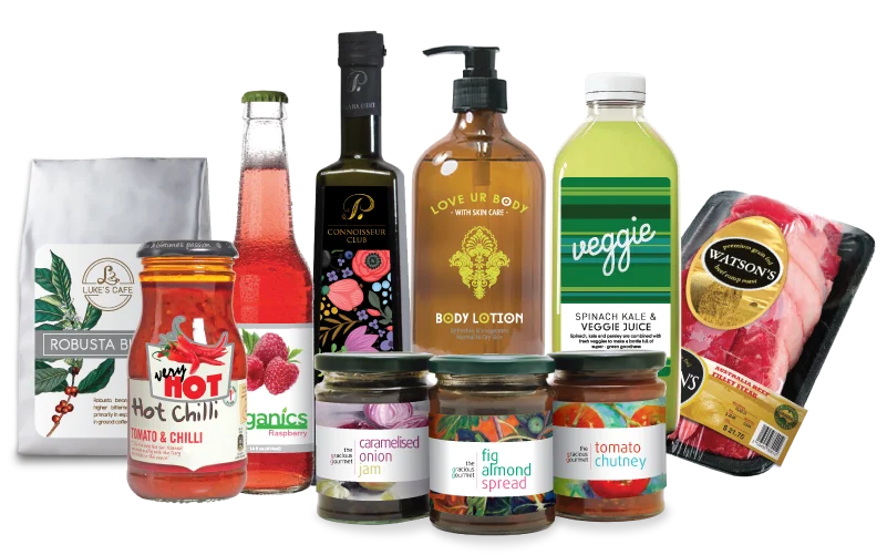 labels clutter-image