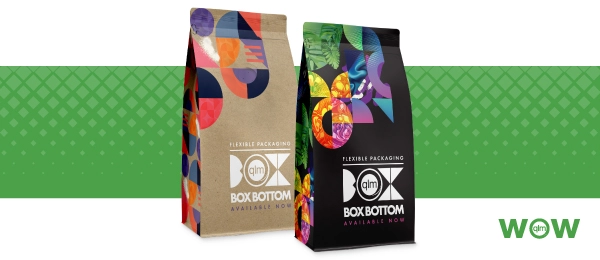 Box bottom bags